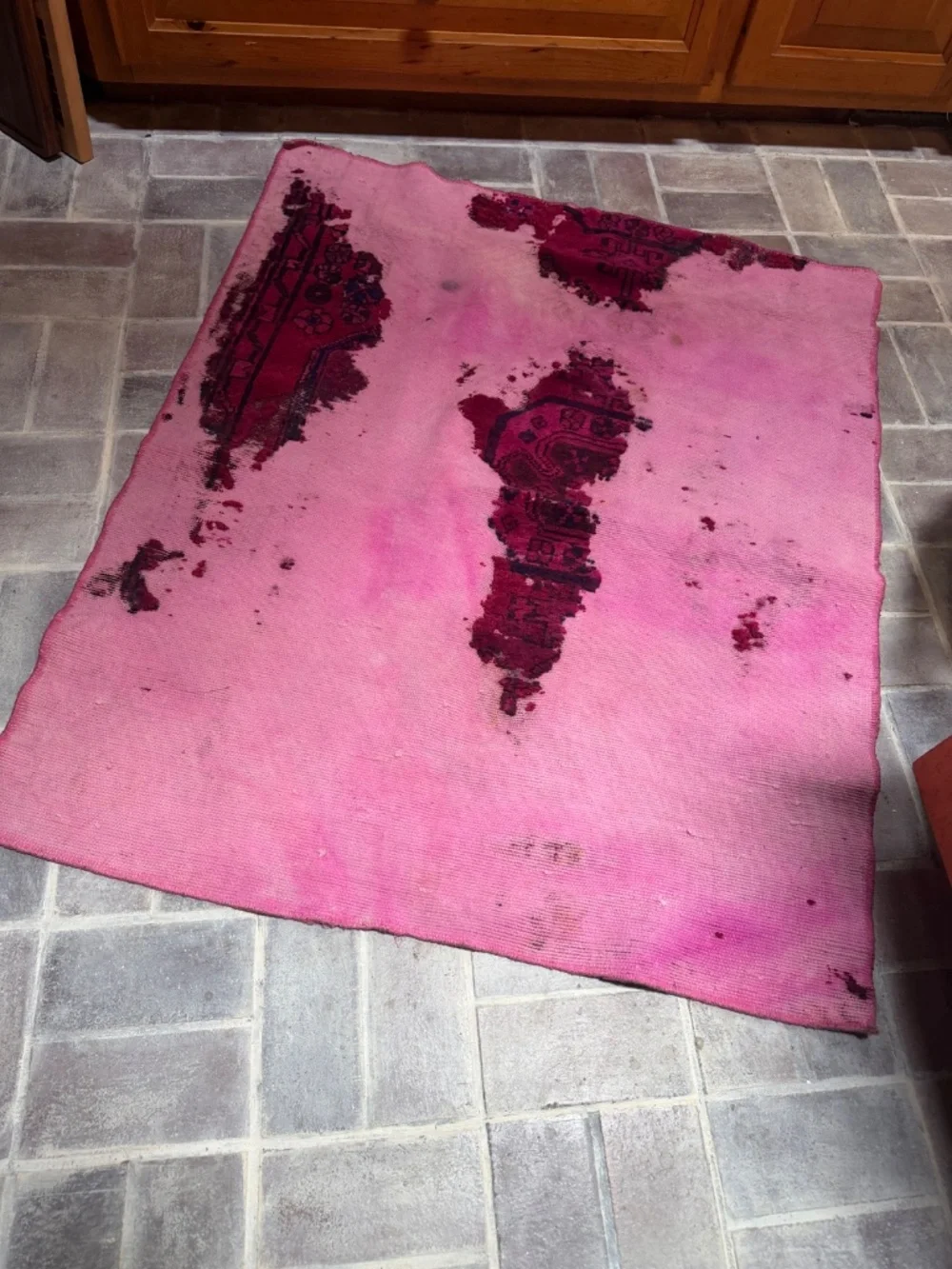 ABC Carpet and Home Vintage Distressed Rug